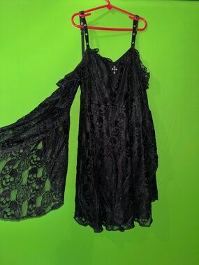 Gothic Style Hot Topic BabyDoll Dress
